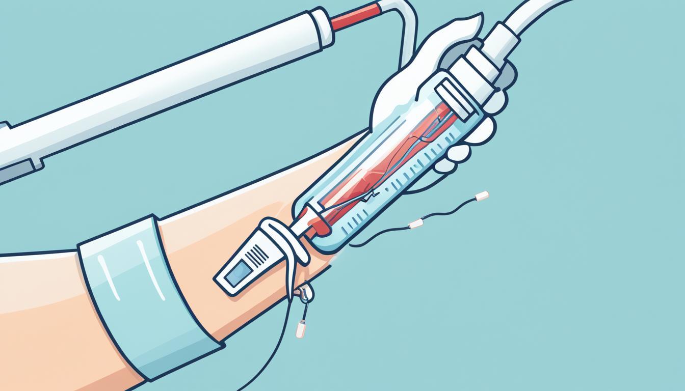 IV therapy procedure